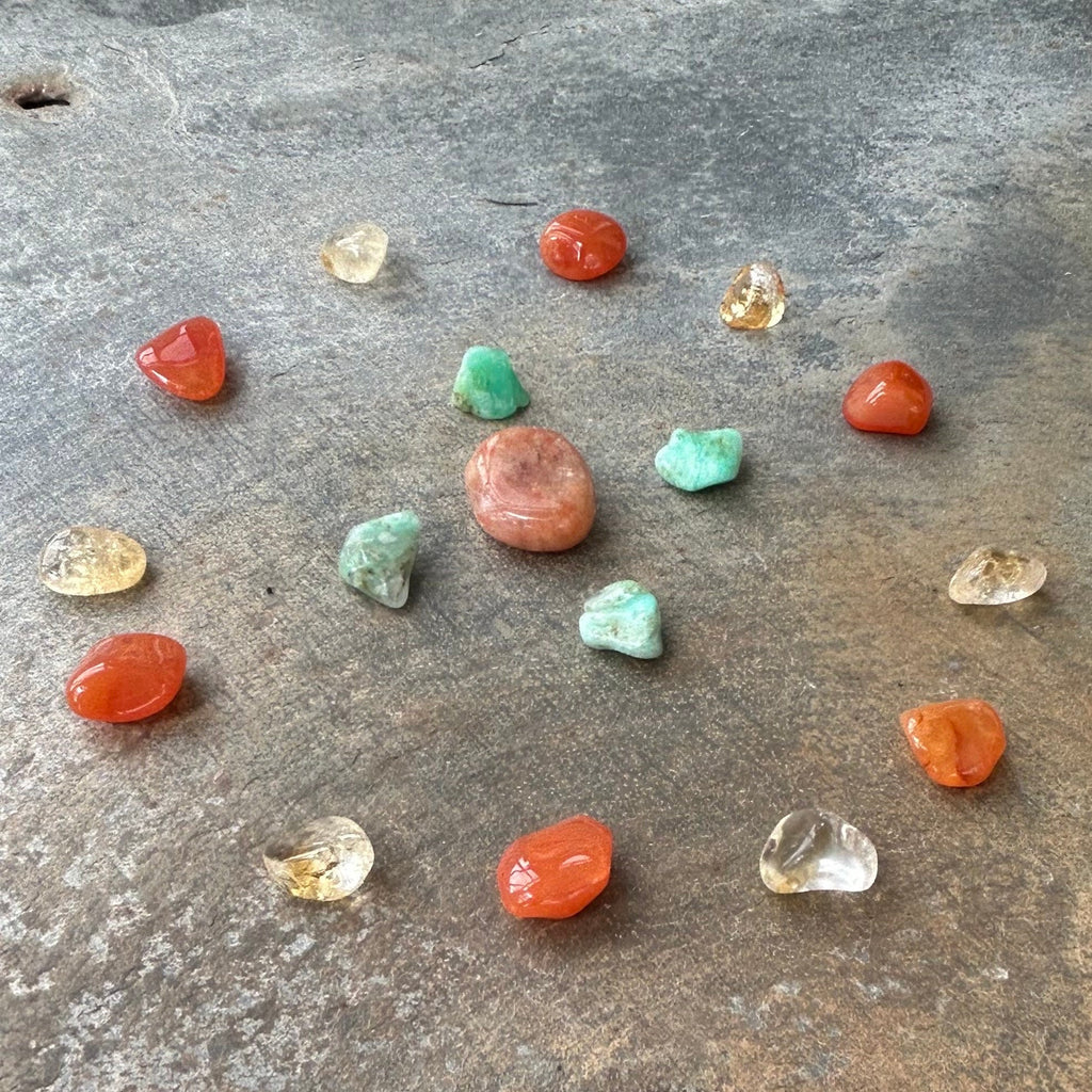 Abundance Crystal Grid Set