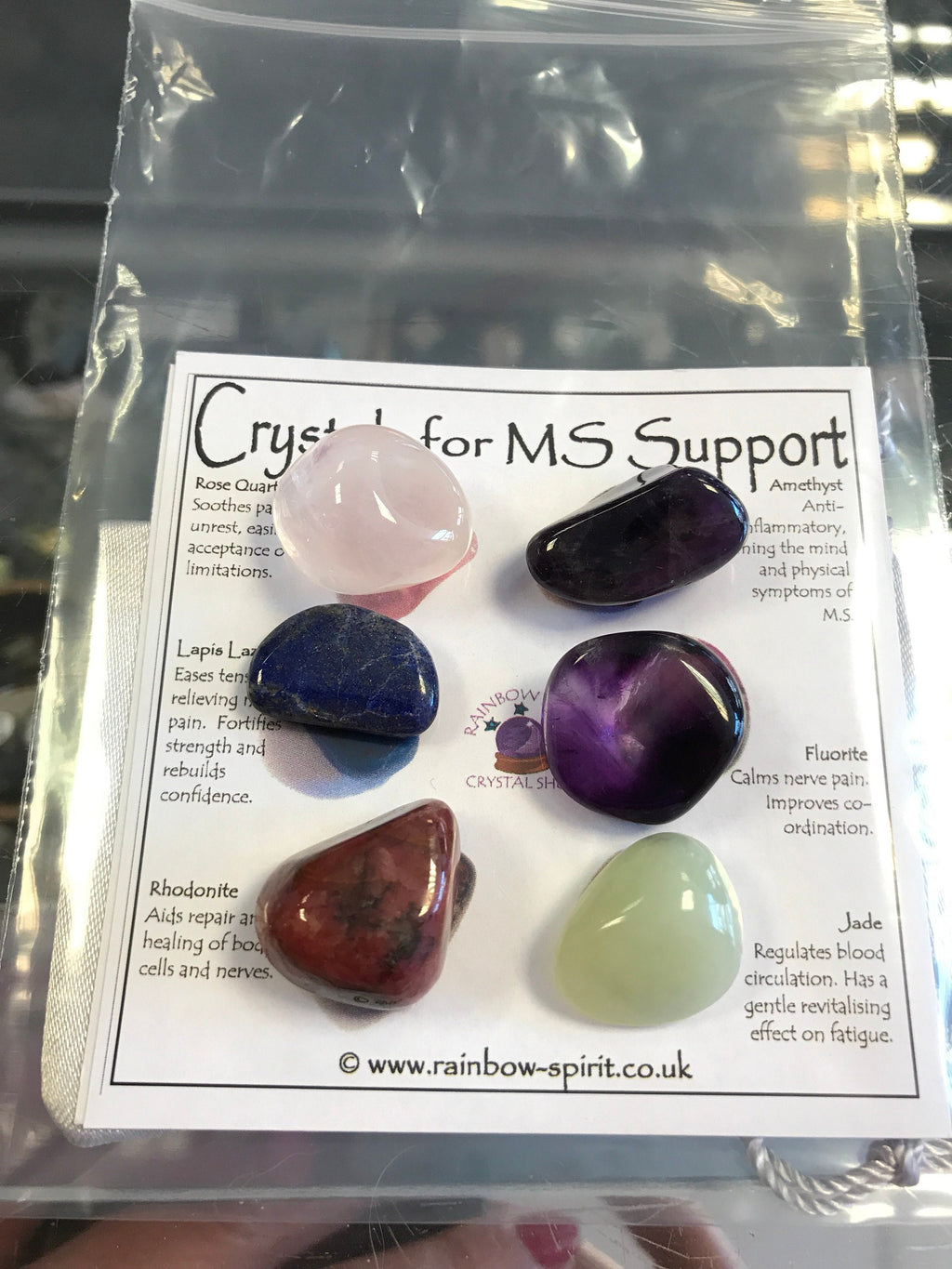 Multiple Sclerosis MS Crystal Support Set