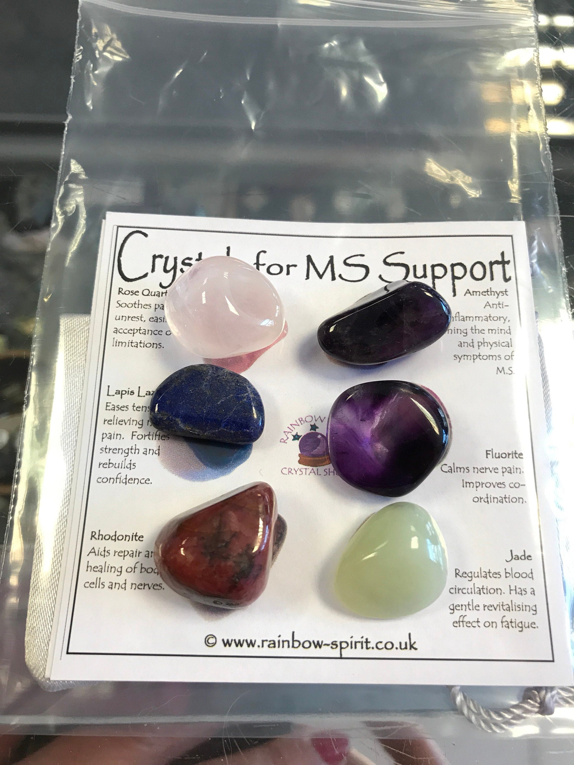 Multiple Sclerosis MS Crystal Support Set