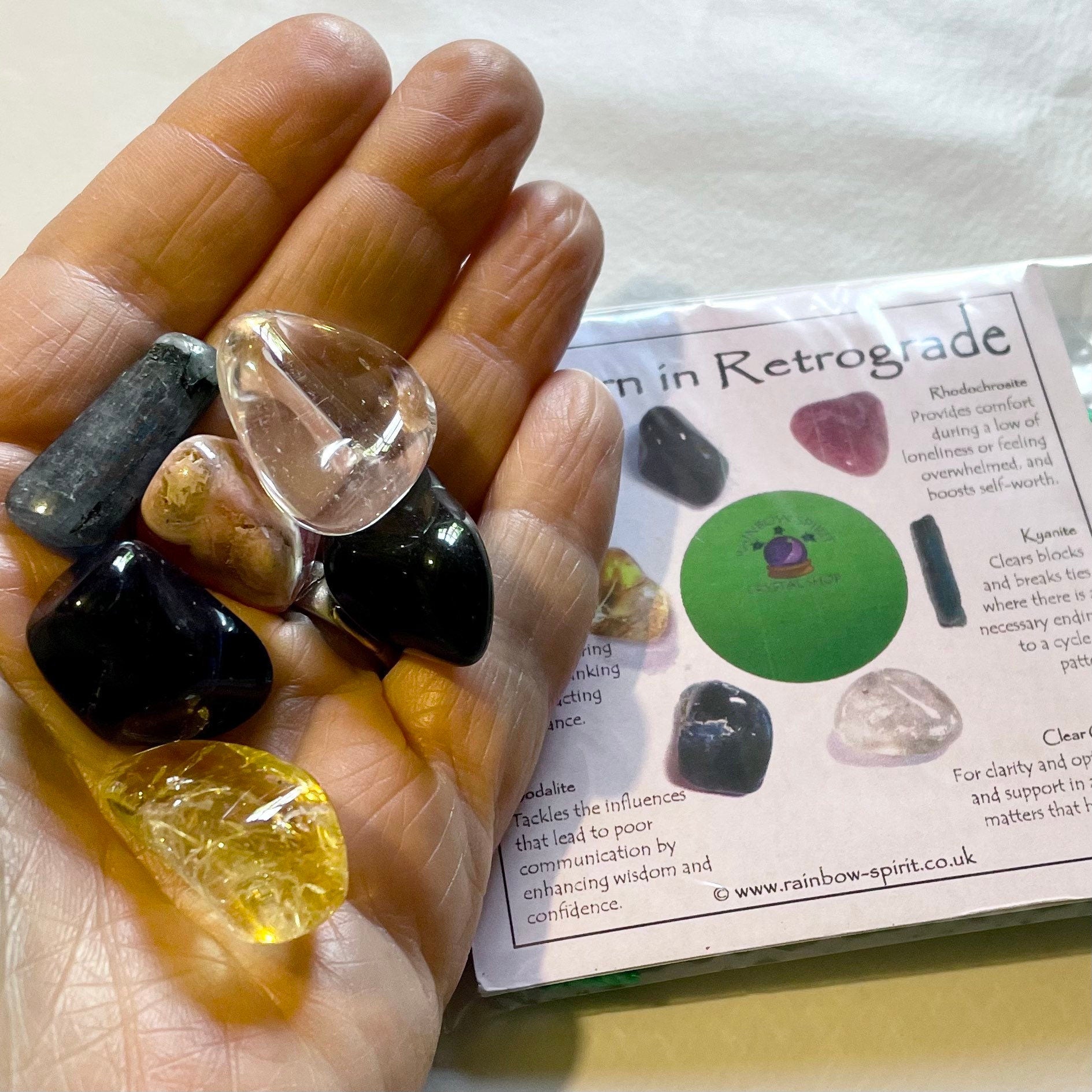 Saturn in Retrograde Crystal Set