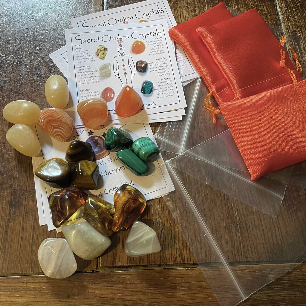 Sacral Chakra Crystal Set