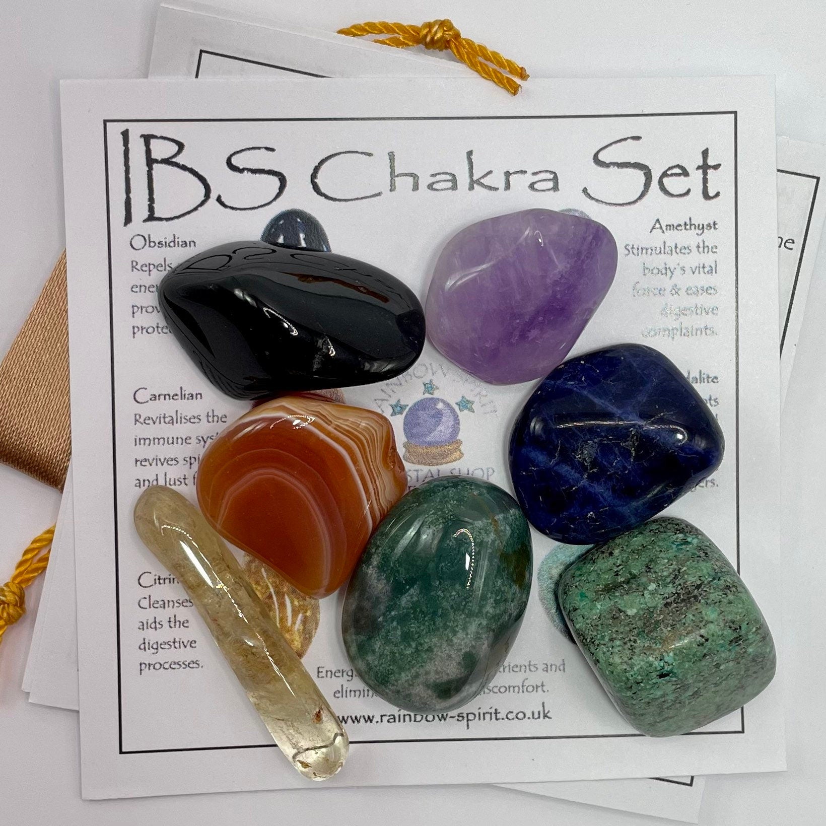 IBS Support Crystal Set