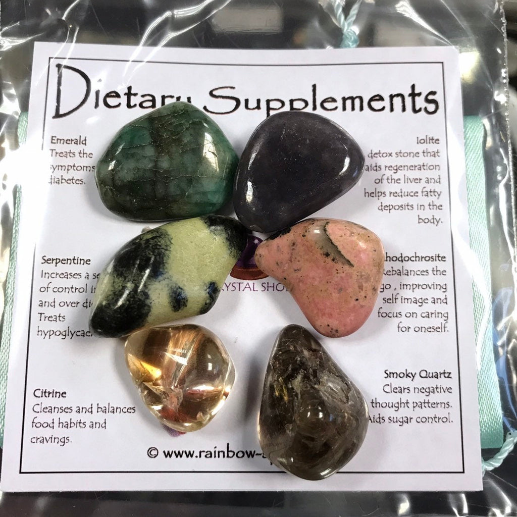 Dietary Supplements Crystal Set