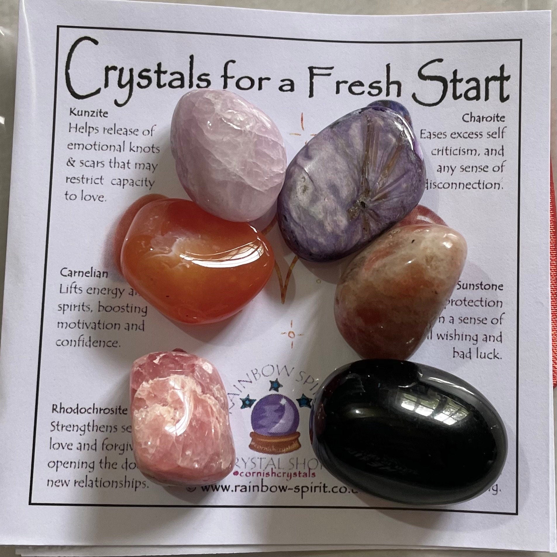 Crystals for a Fresh Start Set