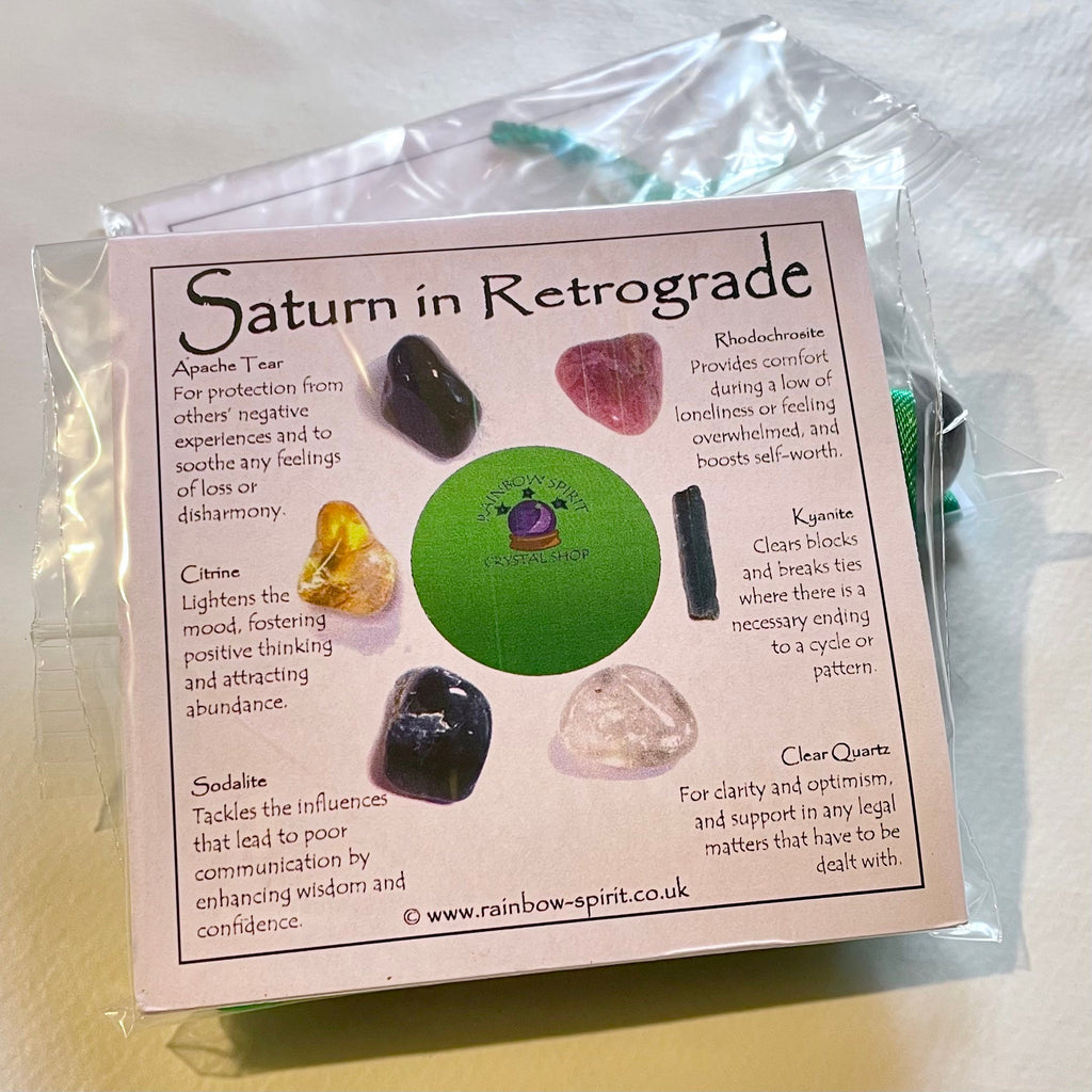 Saturn in Retrograde Crystal Set