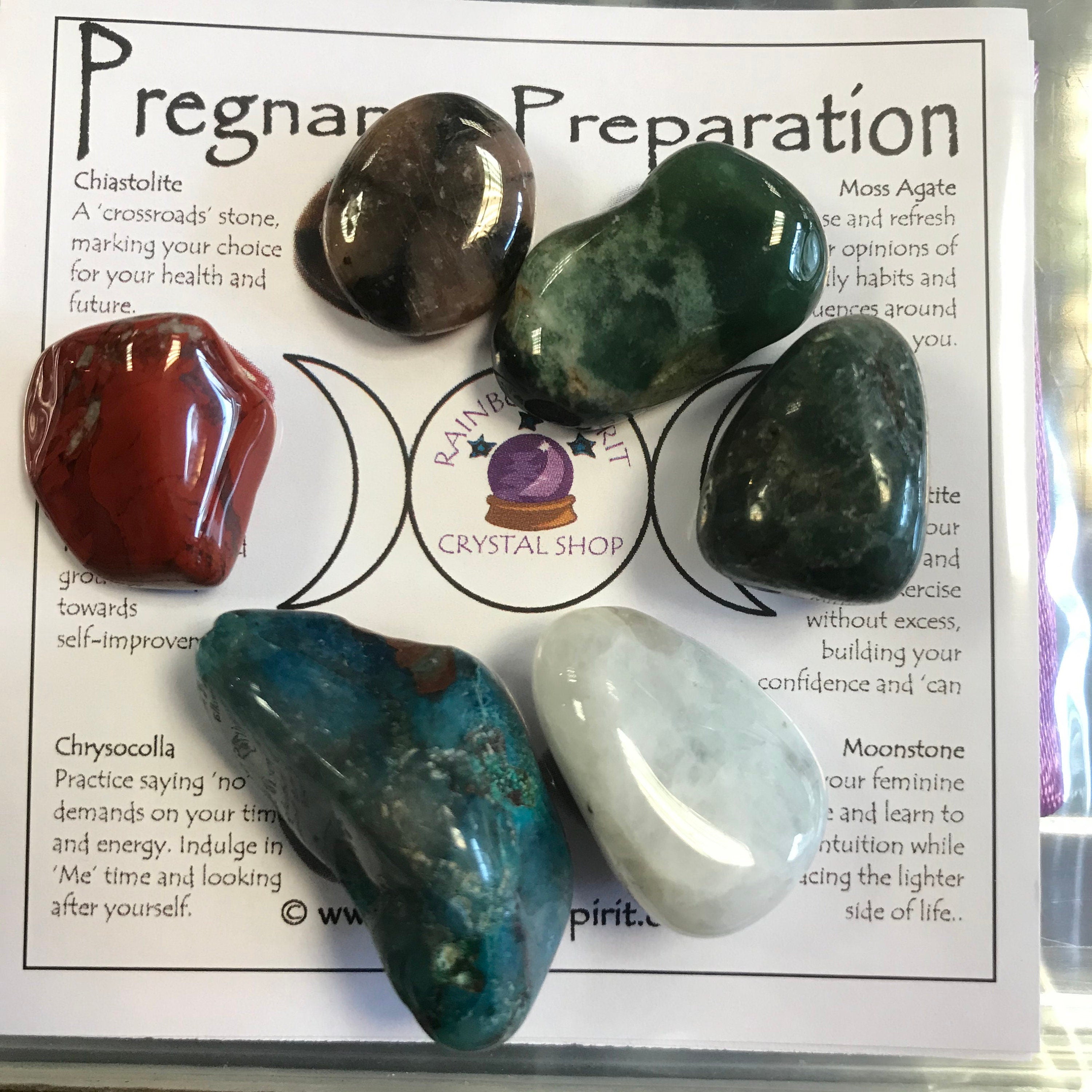 Pregnancy Preparation Crystals Set