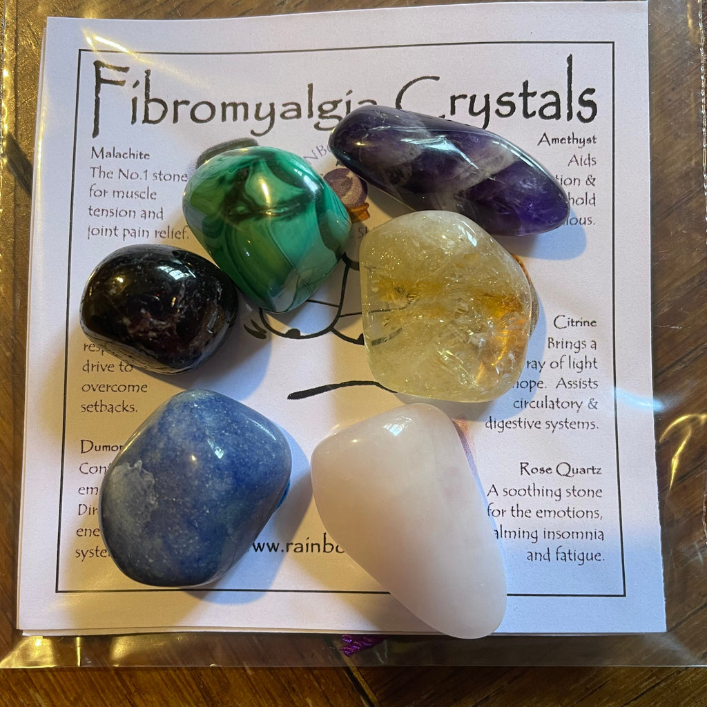 Fibromyalgia Crystals Support Set