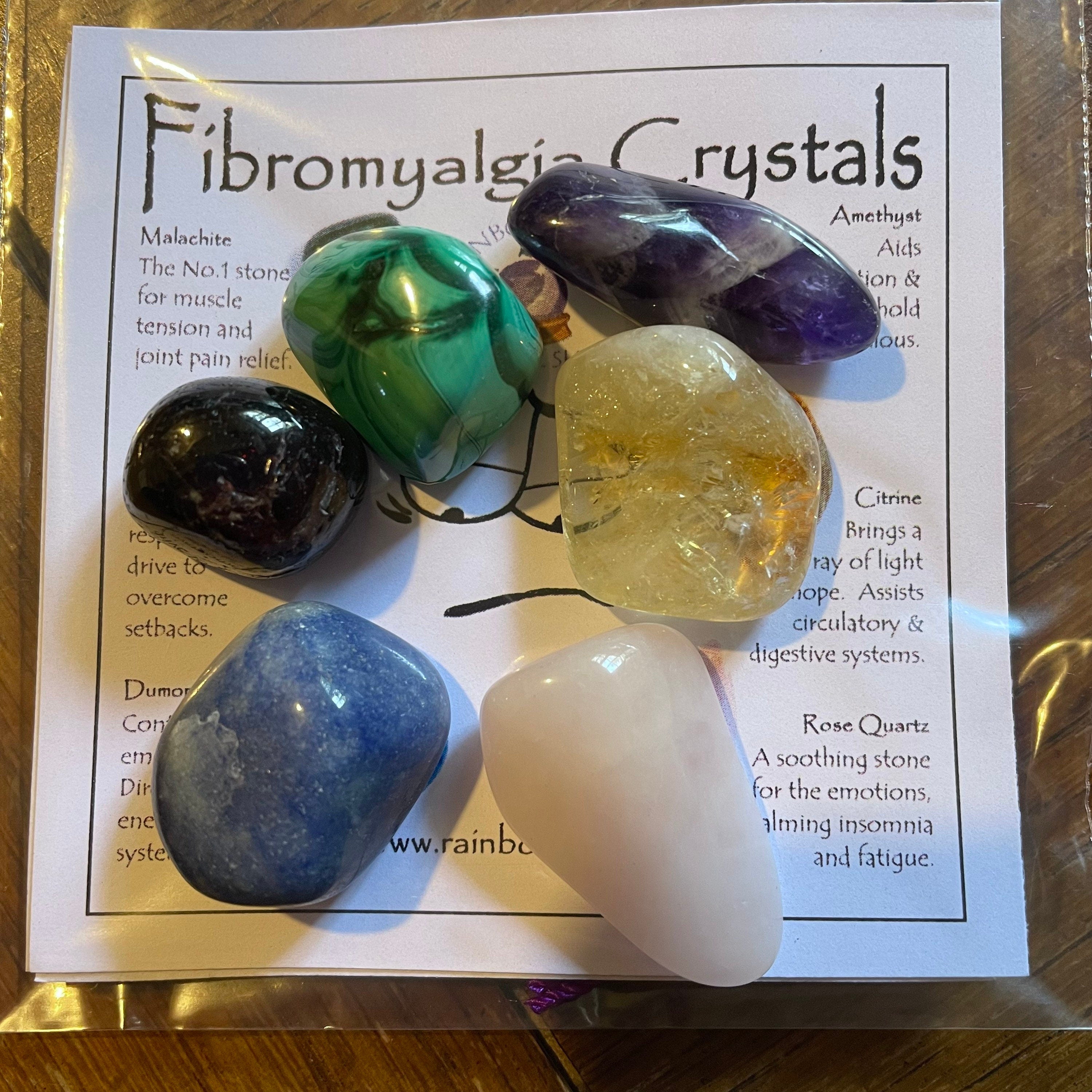 Fibromyalgia Crystals Support Set