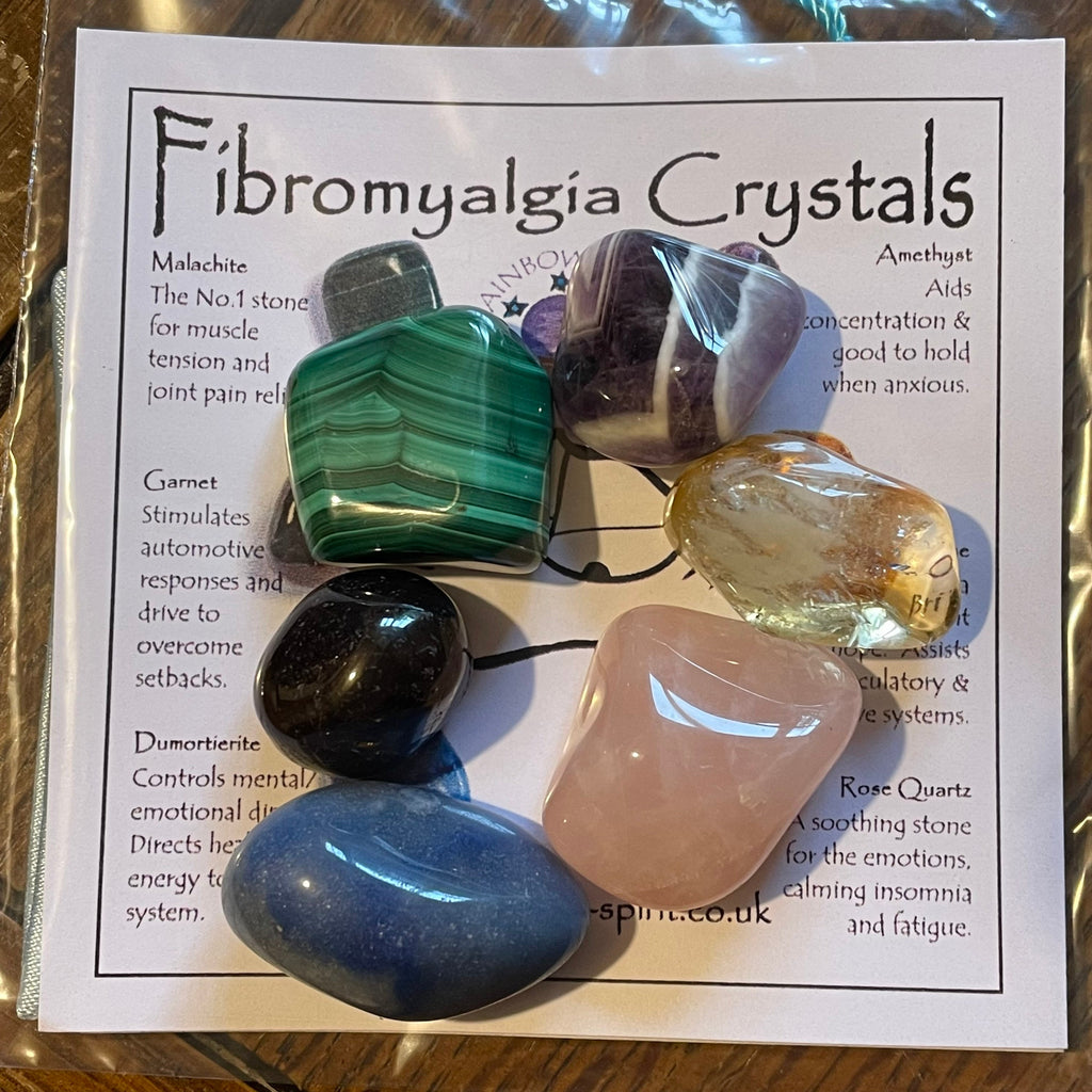 Fibromyalgia Crystals Support Set