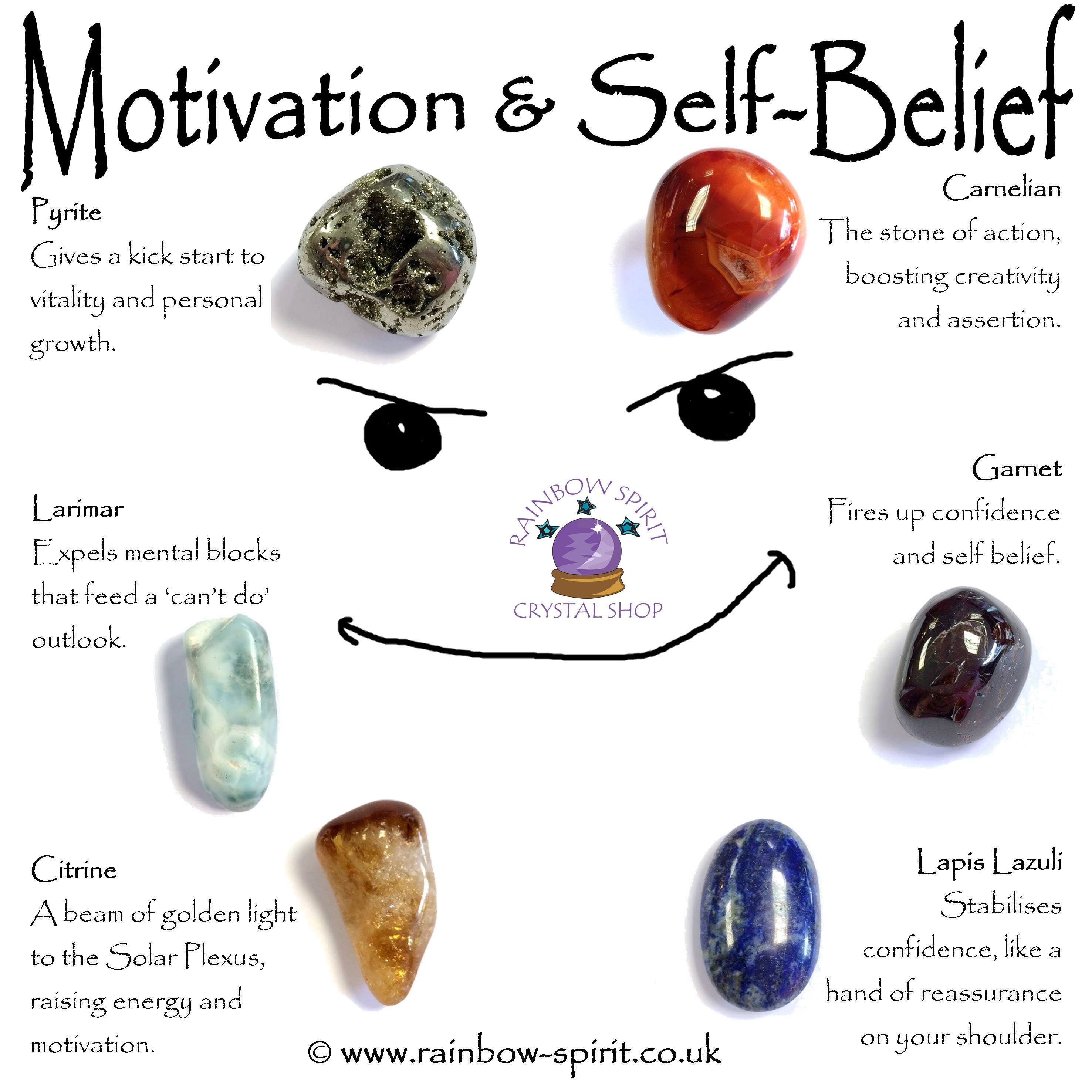 Motivation & Self Belief Crystals