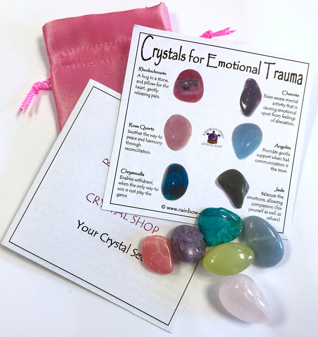 Emotional Trauma Support Crystal Set