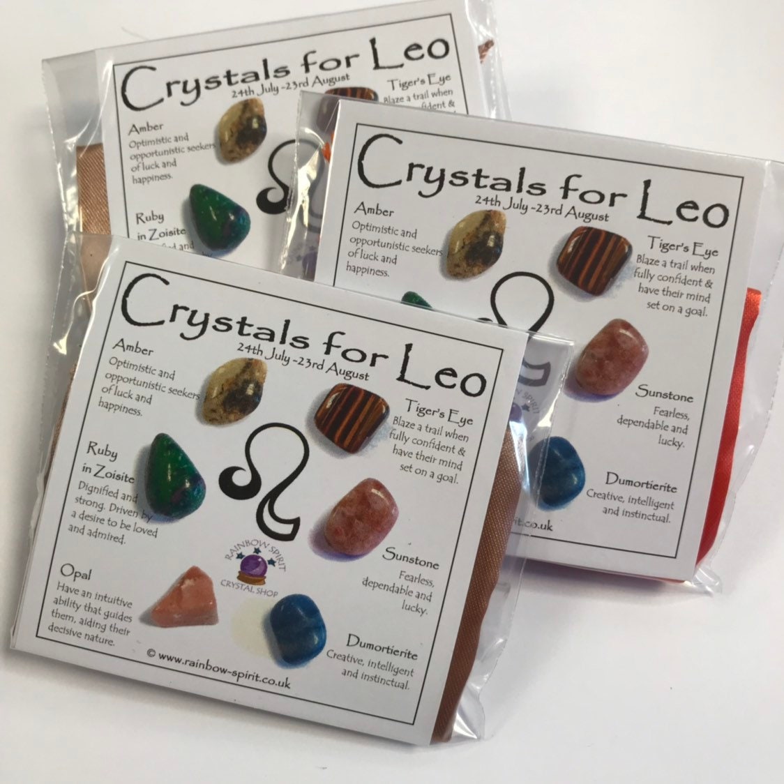Leo Birthstones Crystal Set