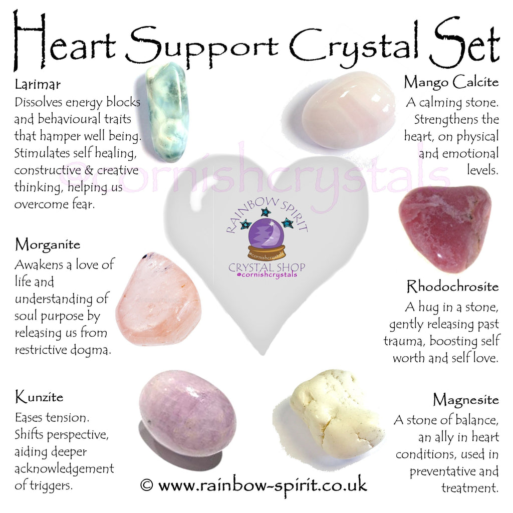 Heart Support Crystal Set