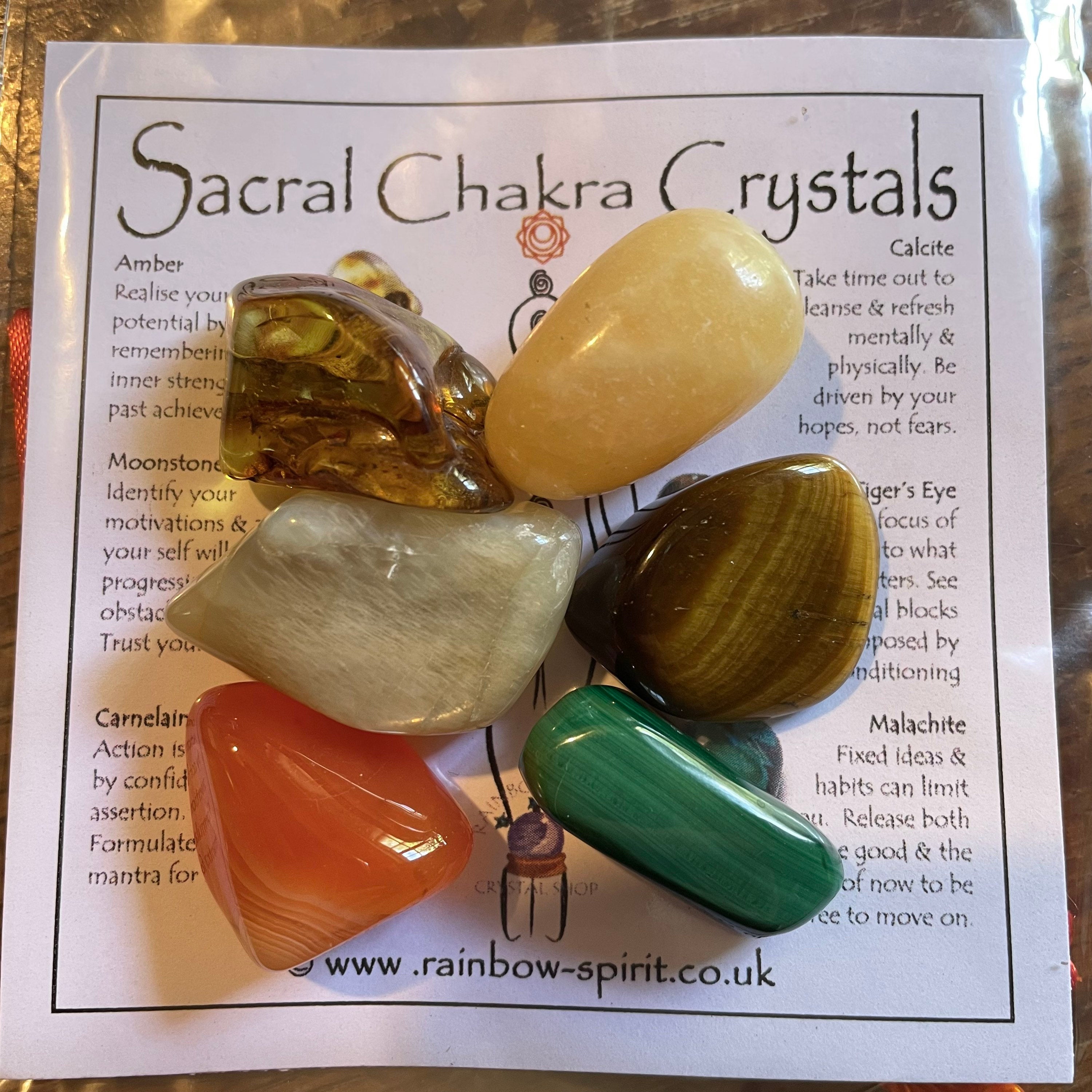 Sacral Chakra Crystal Set