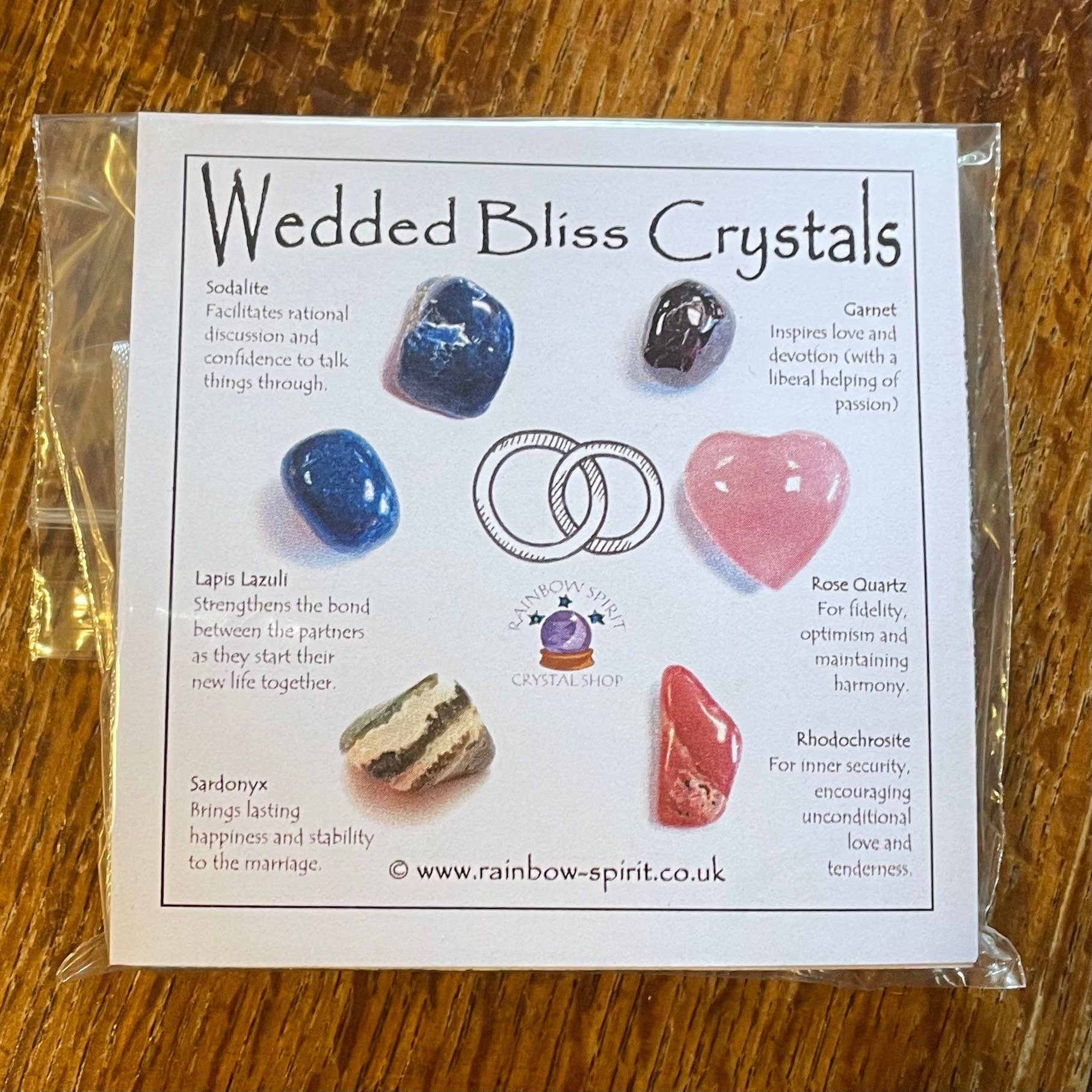 Wedded Bliss Crystal Set