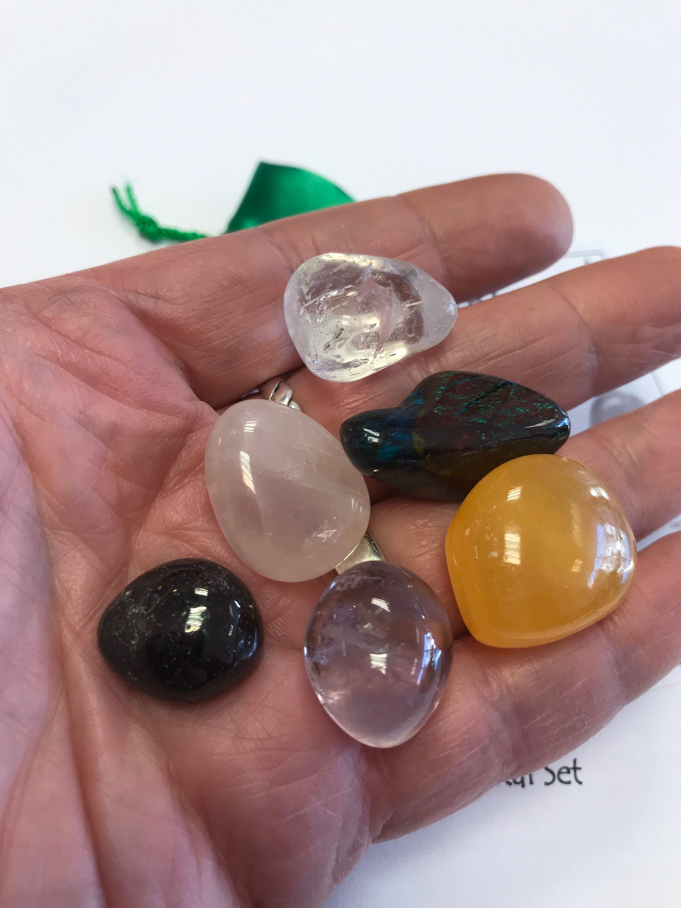 Winter Solstice Yule Crystal Set