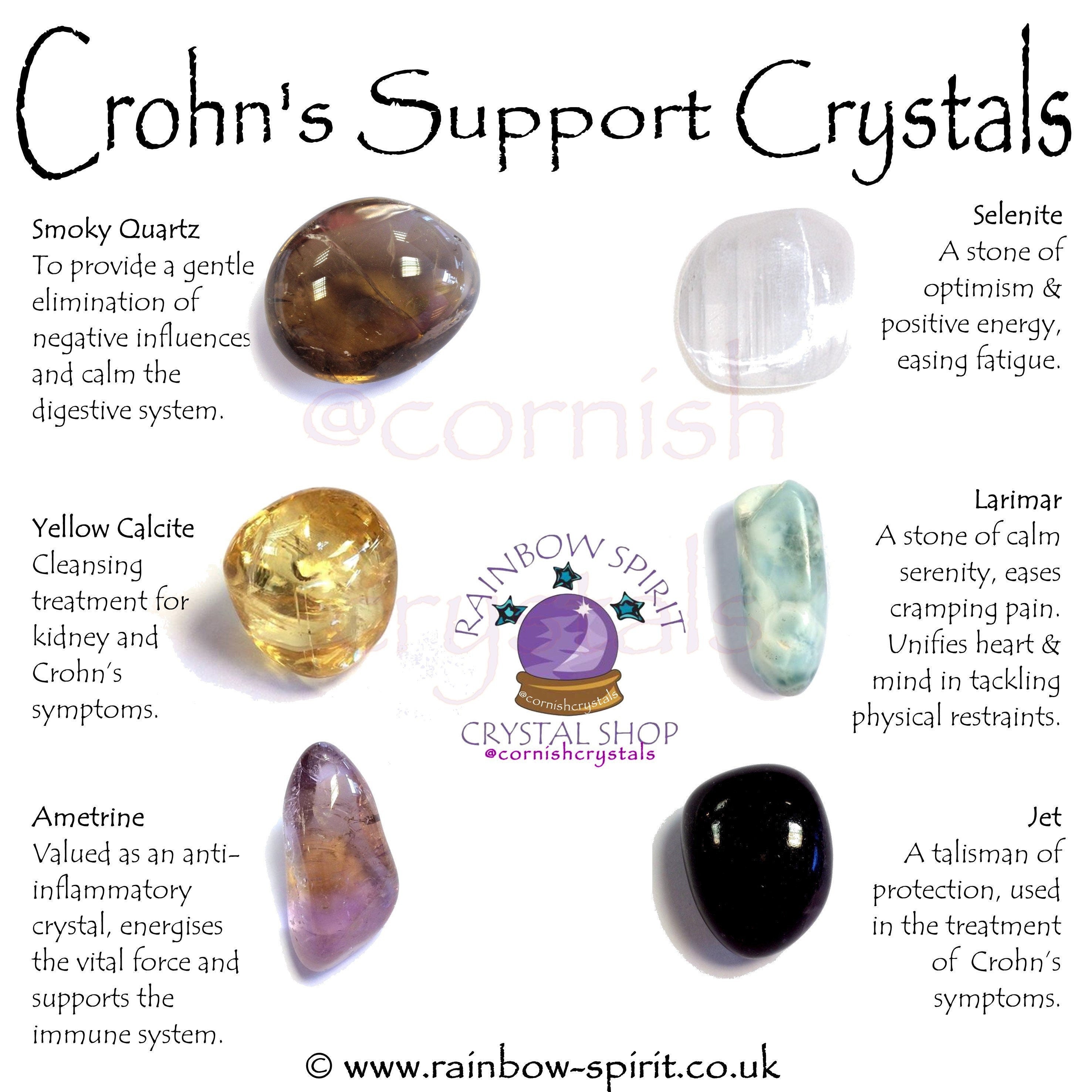 Crohn’s Support Crystal Set