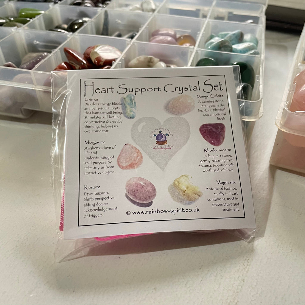 Heart Support Crystal Set