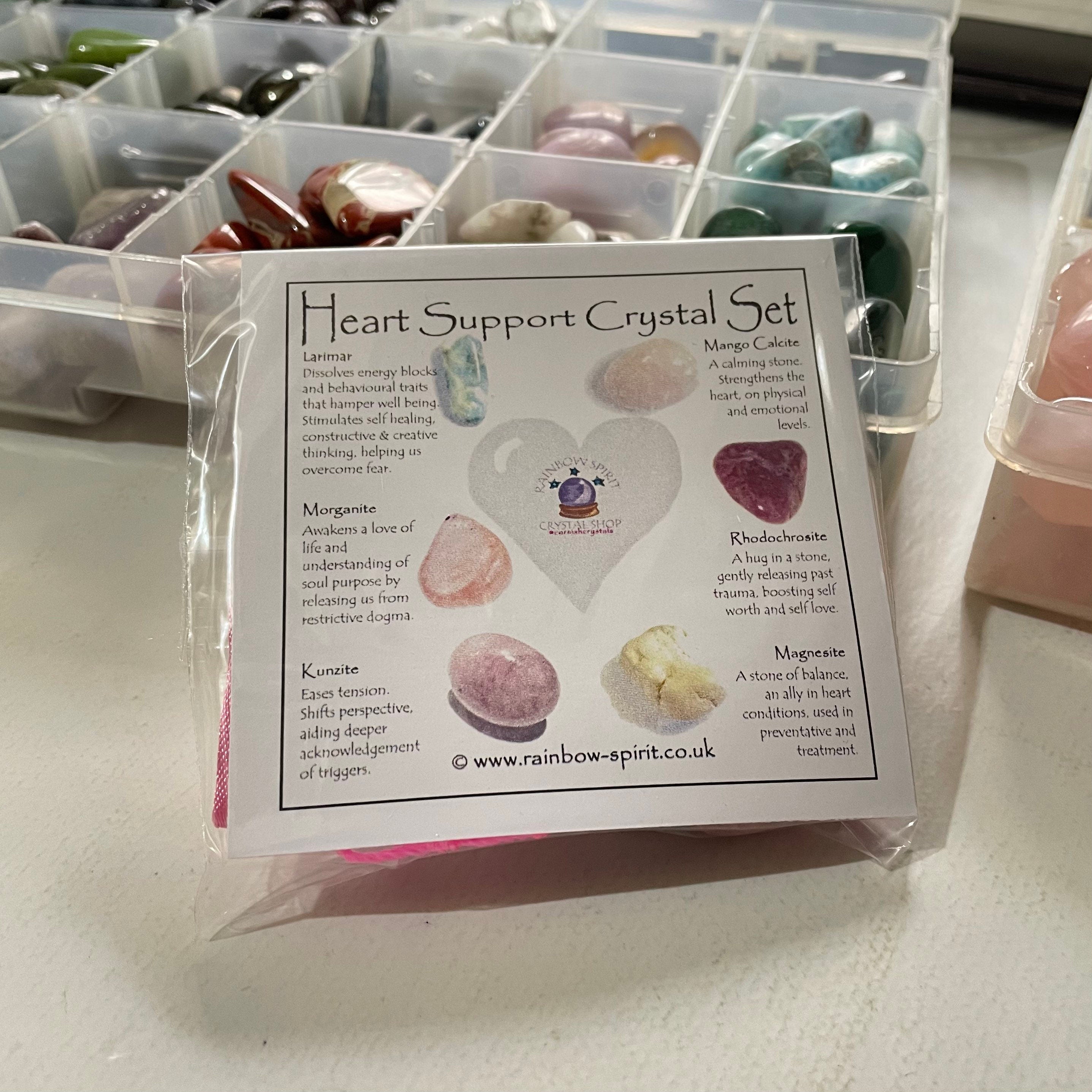 Heart Support Crystal Set