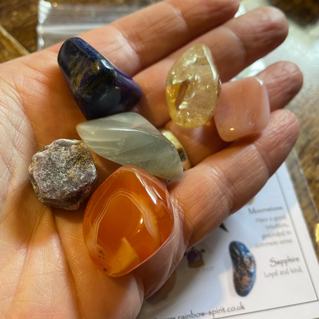 Virgo Birthstones Crystal Set
