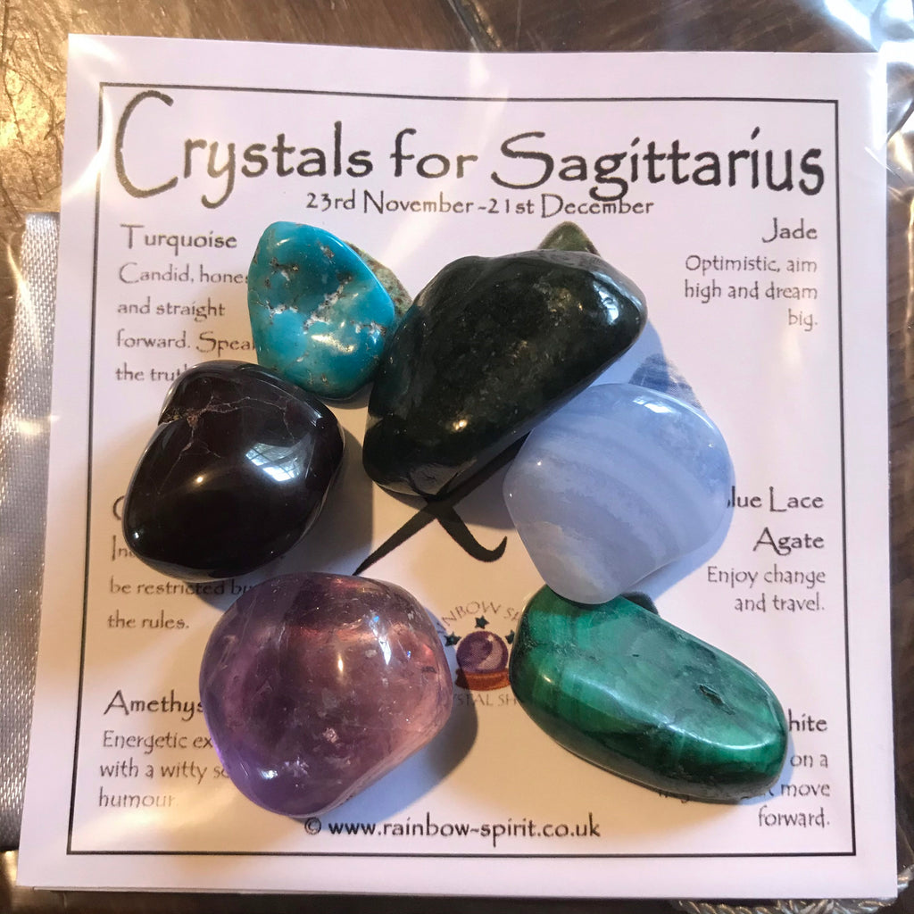 Sagittarius Birthstones Crystal Set
