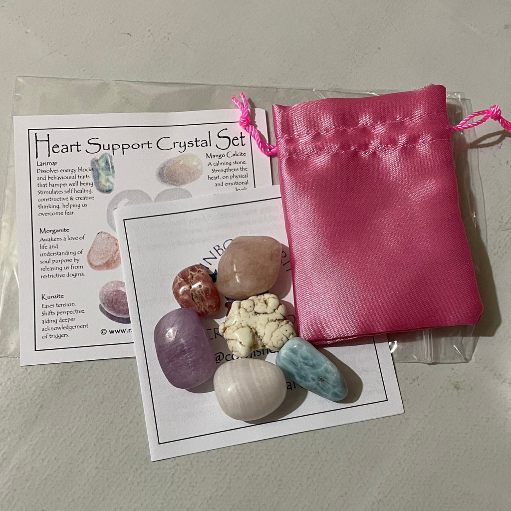 Heart Support Crystal Set
