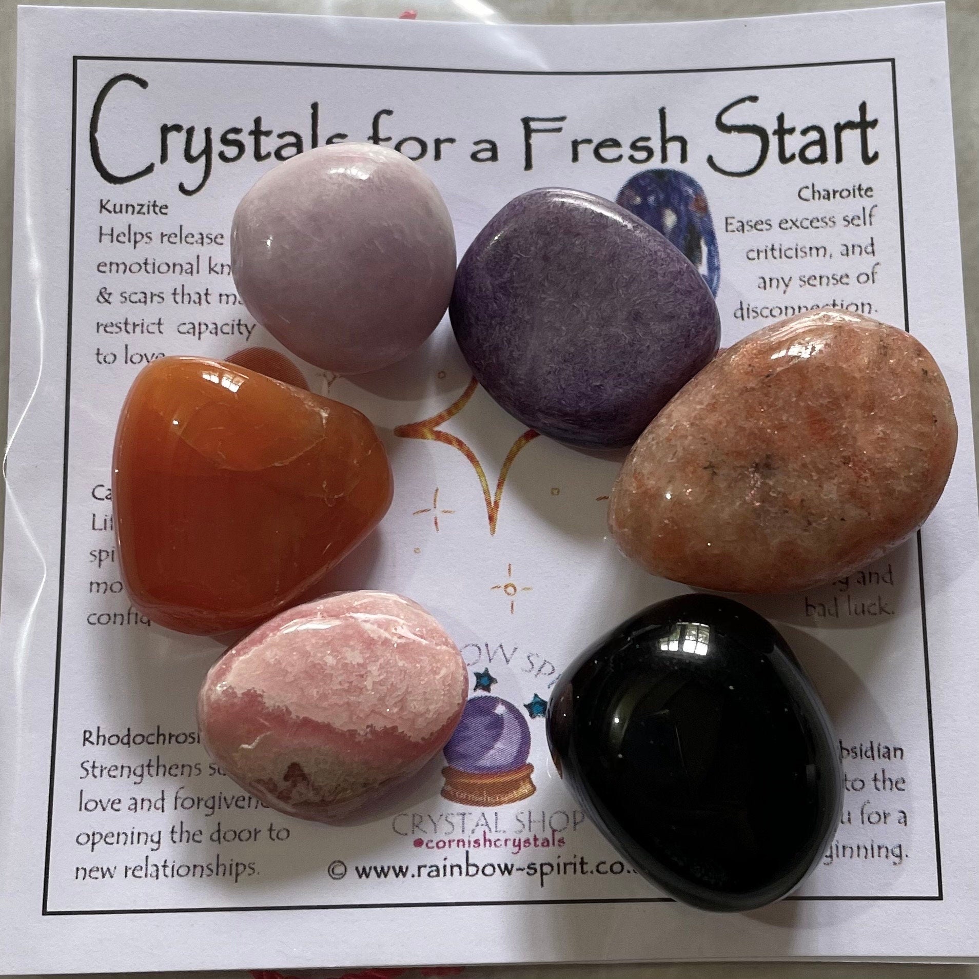 Crystals for a Fresh Start Set