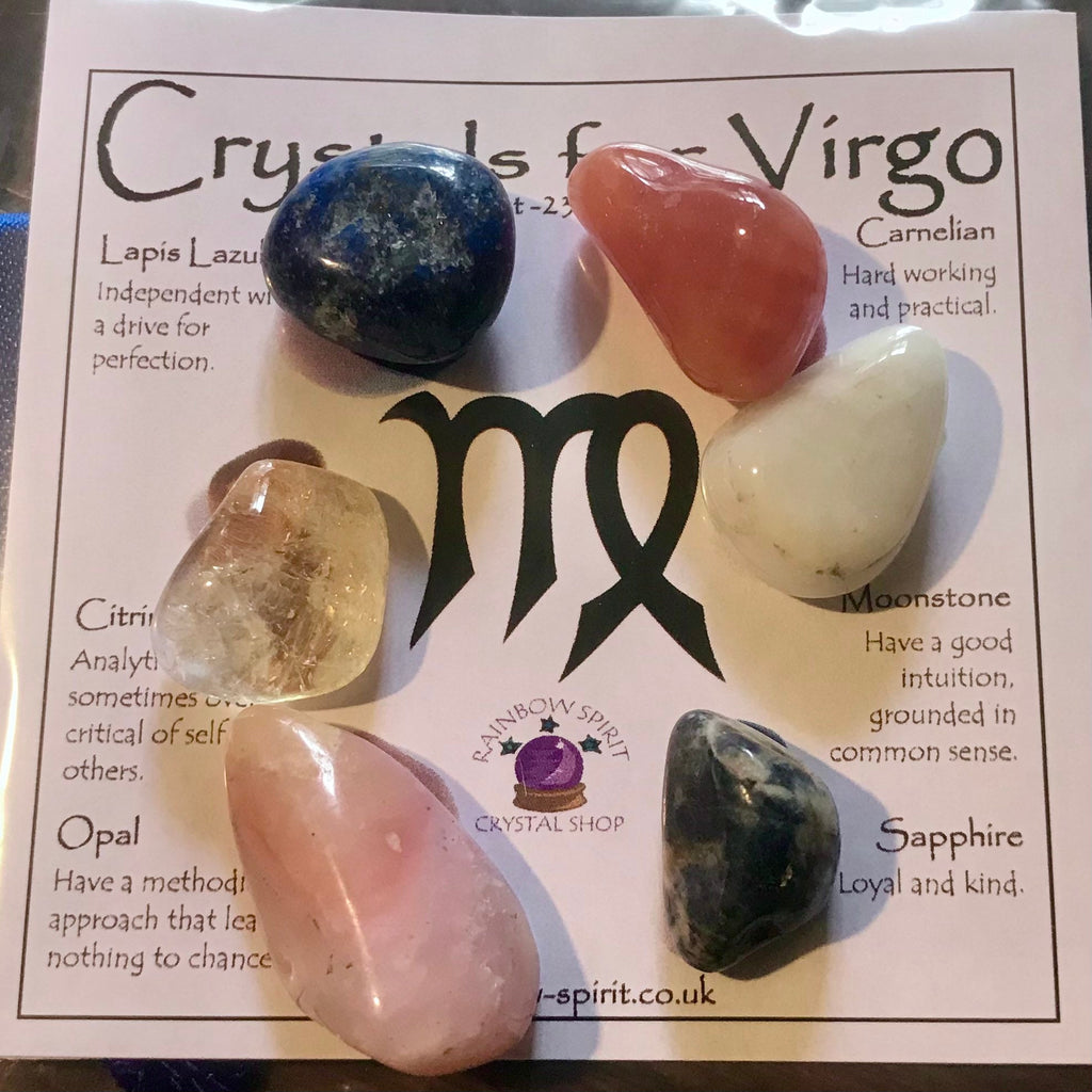 Virgo Birthstones Crystal Set
