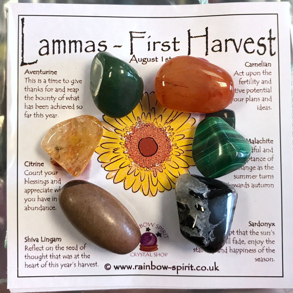 Lammas Lughnasadh Crystal Set