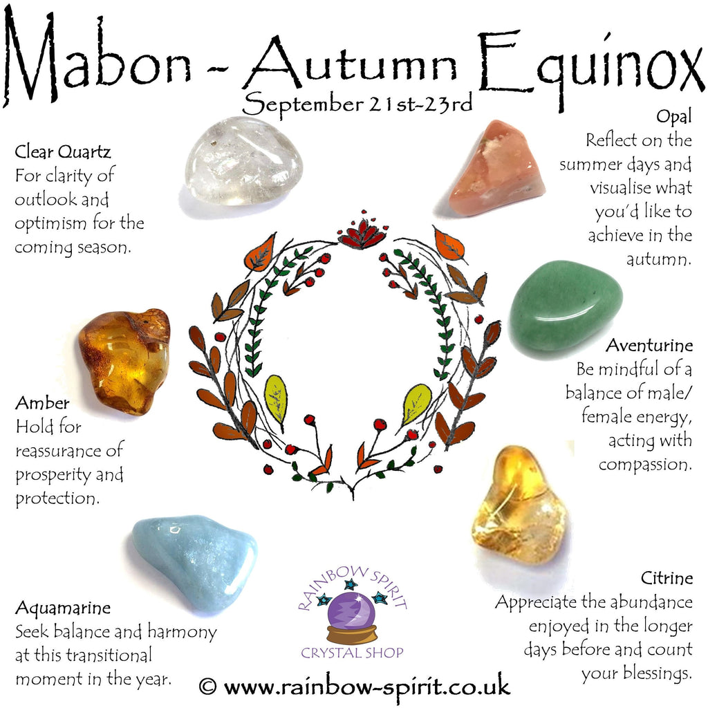 Autumn Equinox Mabon Crystal Set