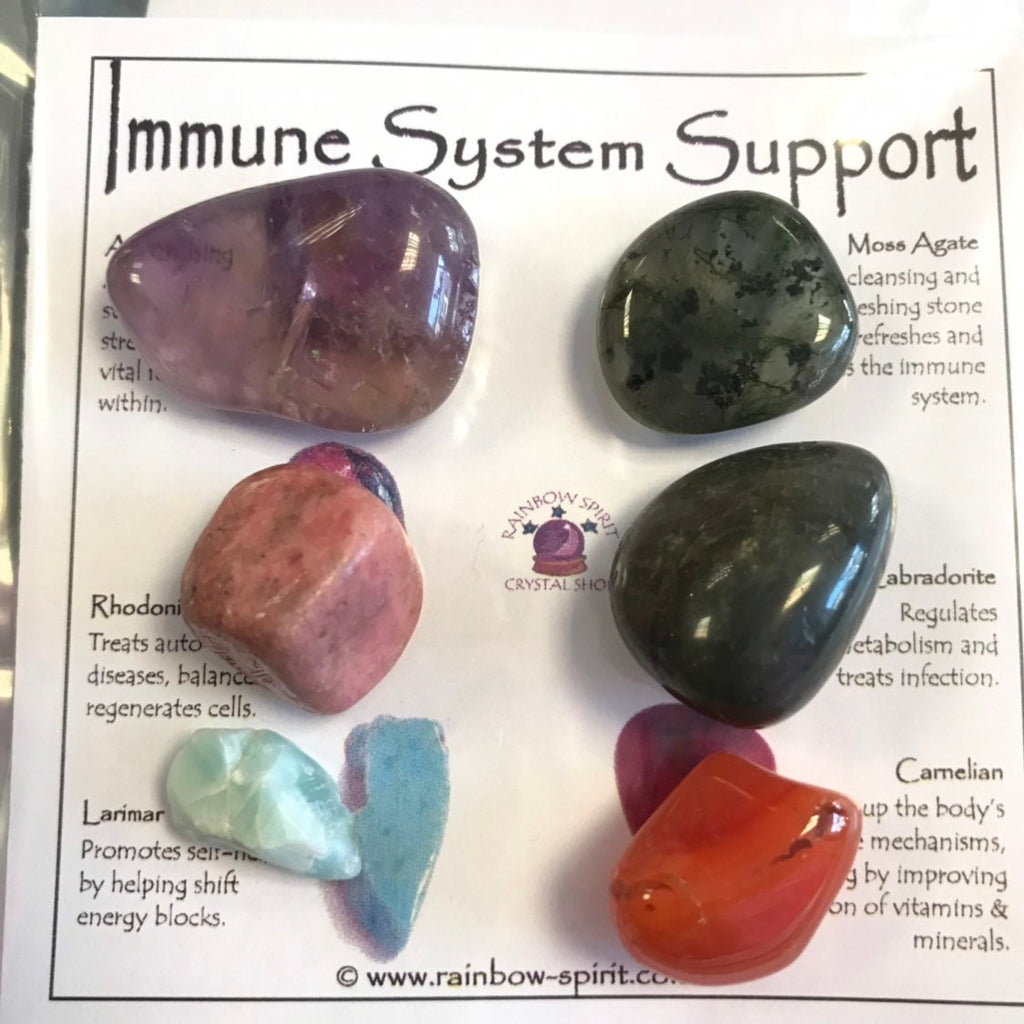 Immune System Support Crystal Set